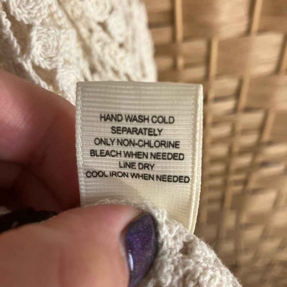 Boho Crochet Cotton Top - Picture 6 of 6